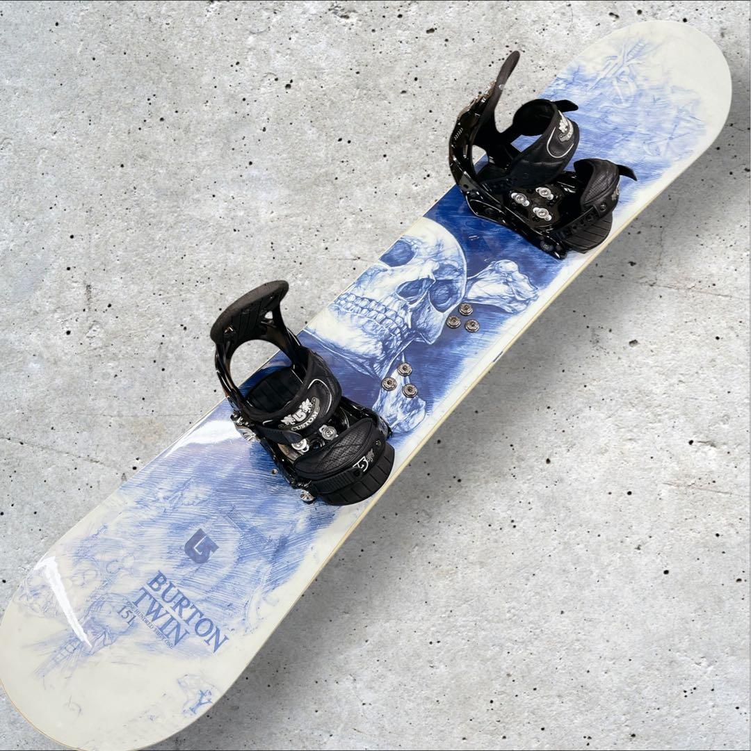 BURTON【TWIN 151】【CUSTOM S】おまけ スノーボードセット