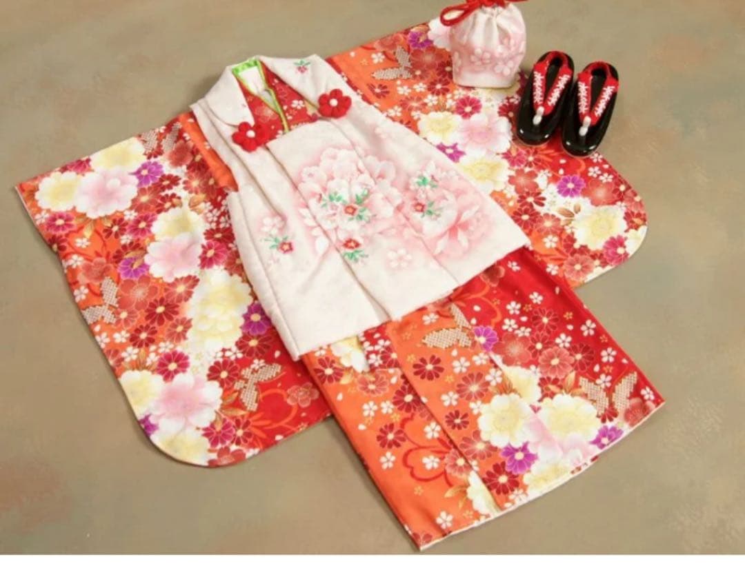 マユミブランド　七五三着物　女の子　3歳