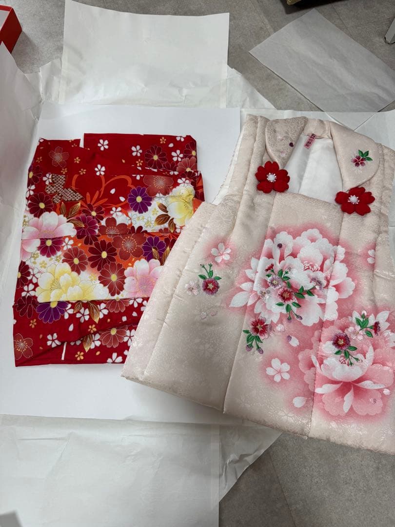 マユミブランド　七五三着物　女の子　3歳