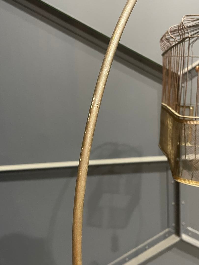 〜 Vintage 〜 鳥かご型　バードケージフロアランプ・USAニューヨーク