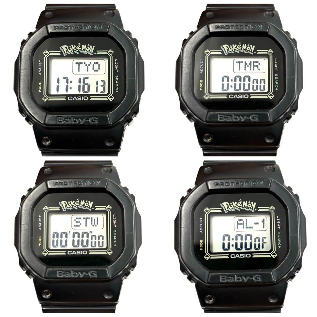 【レア】 Baby-G 腕時計 ポケモン 25周年記念 コラボ ピカチュウ 美品