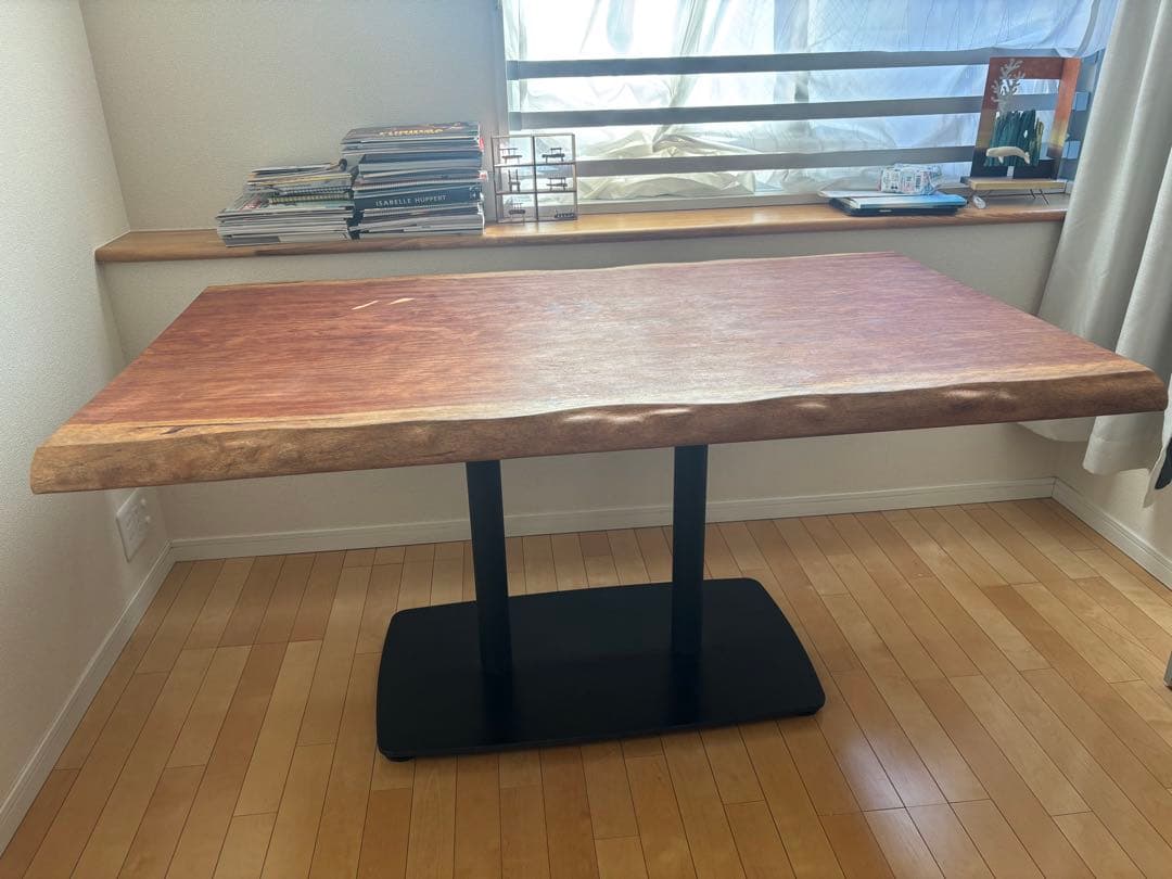 ダイニングテーブル　一枚板