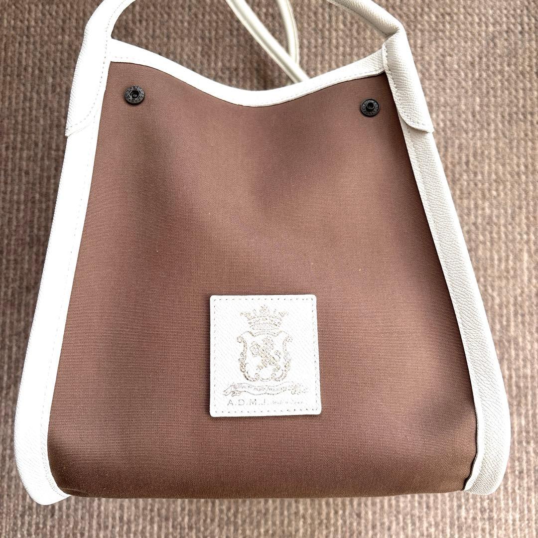 A.D.M.J. トートバッグ　ベルボトムM