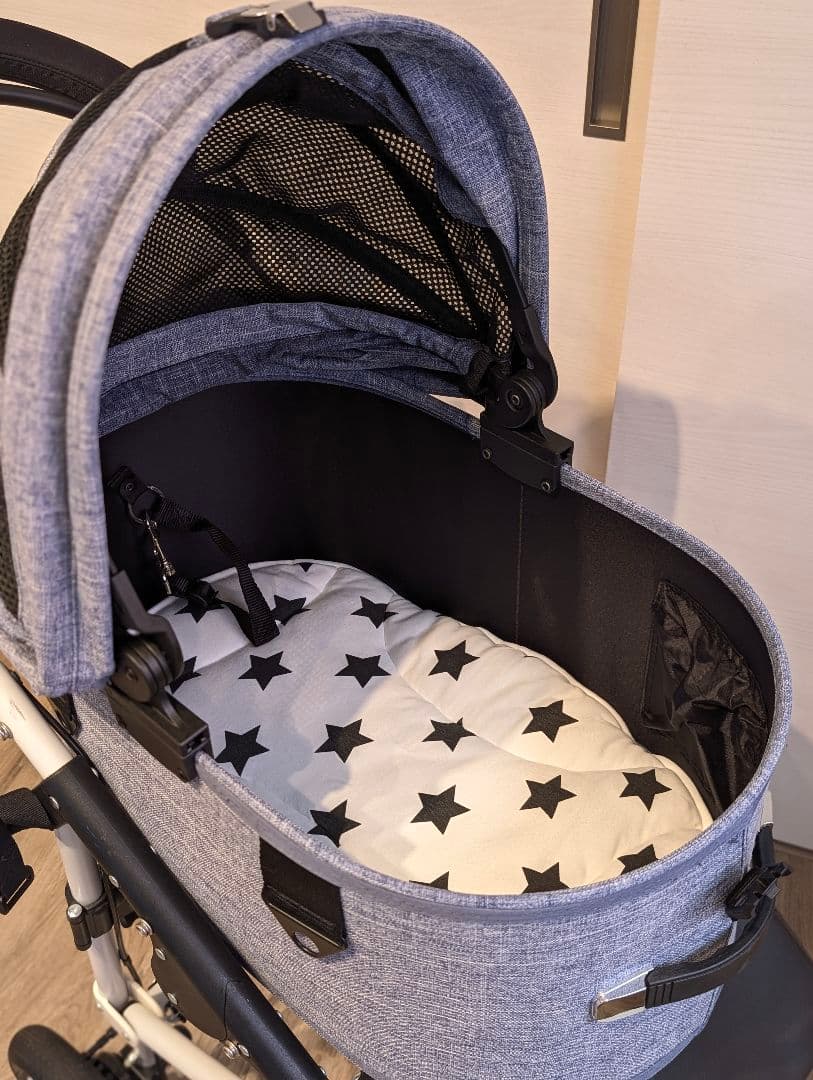 ★美品★AIR BUGGY　エアバギー　DOME3　コット　レギュラー