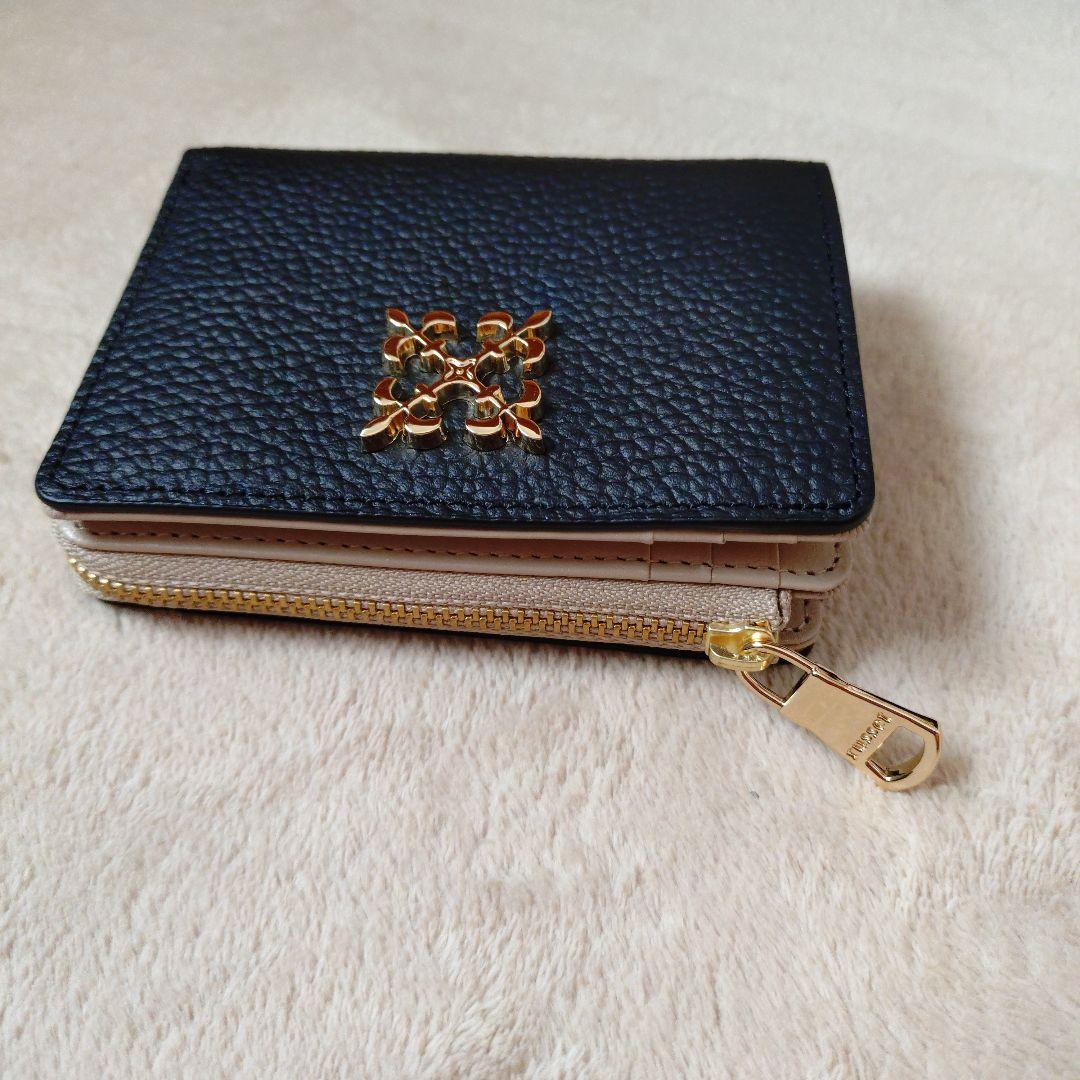 russet ラシット モノグラムプレートハーフウォレット 未使用