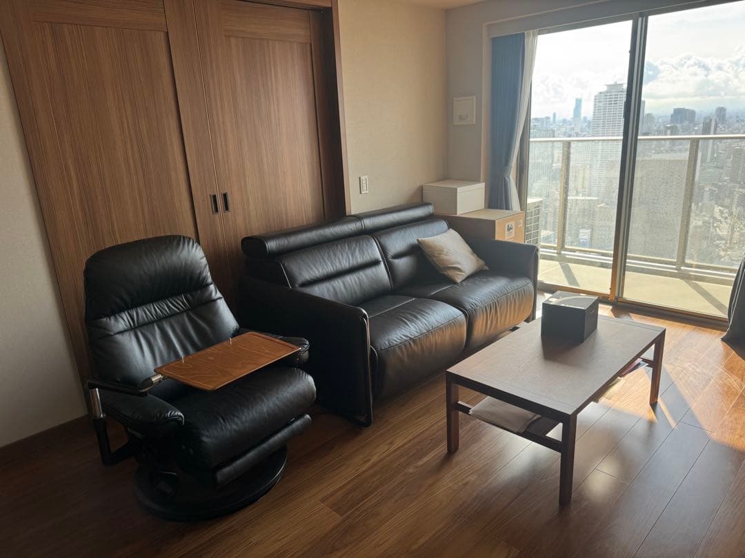 Stressless Emily ソファ ブラック