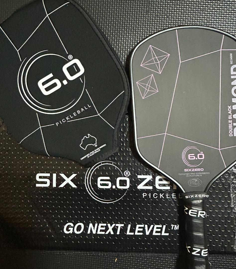 ラケット(硬式用) SIX ZERO DOUBLE  14mm USED