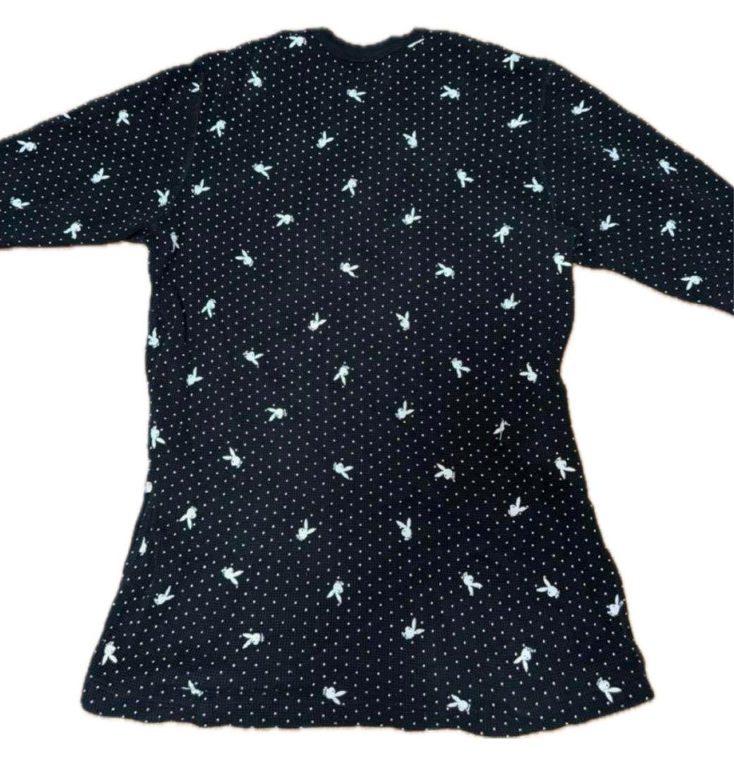 supreme playboy トップス　ワッフル　Tシャツ