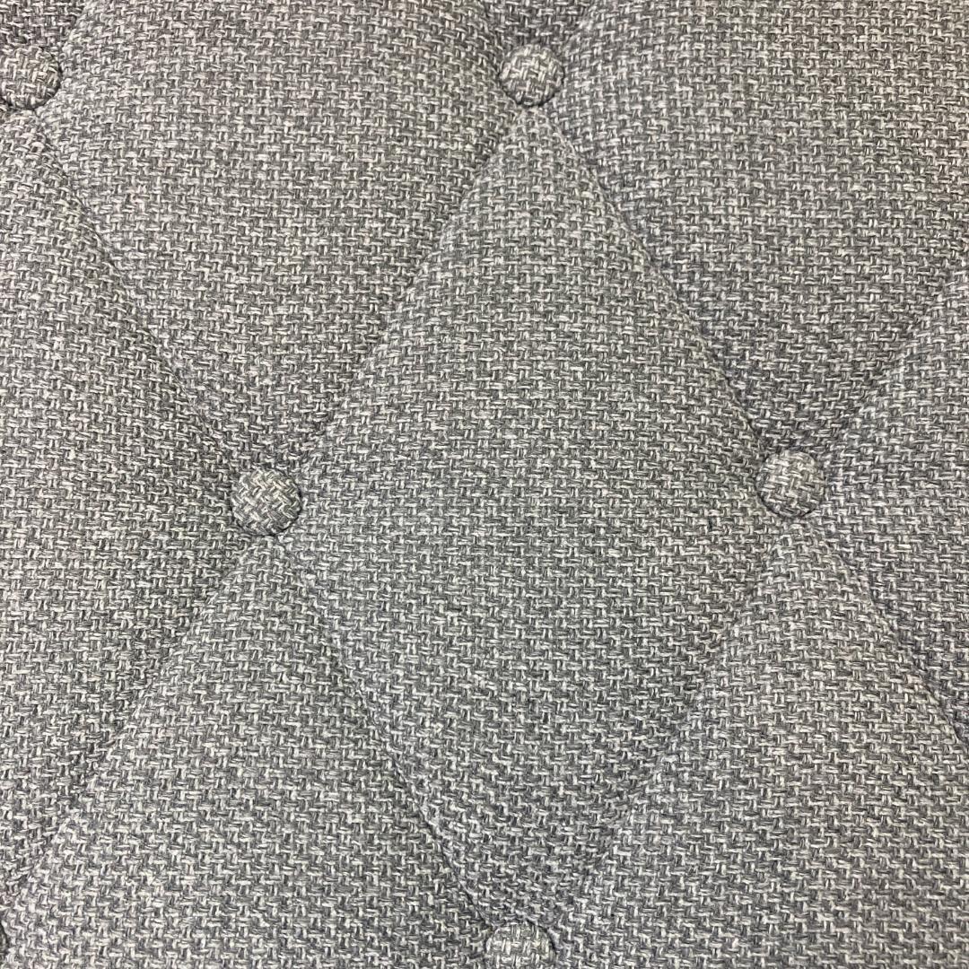 カリモク60 ロビーチェア 1シーター［廃盤カラー生地ミストグレー］難あり