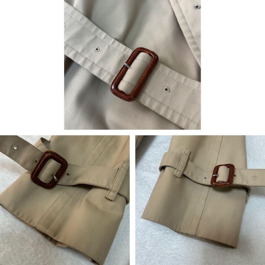 良品✨バーバリー✨ロング丈　ベルト　ライナー付き　ダブル　ロングトレンチコート