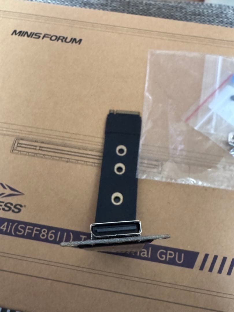 シ*ジ様 eGPU （外付GPU）RX9060XT他4点セット