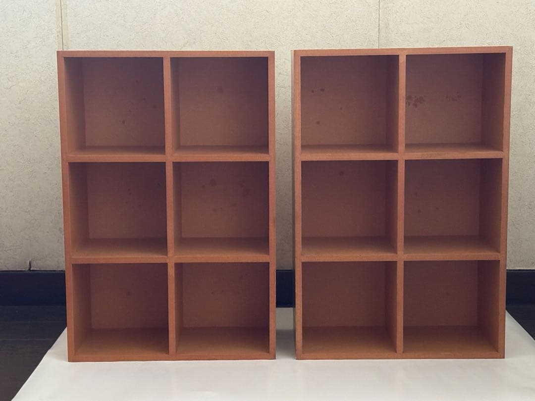 無印良品 パルプボードボックス 2個セット売り　リユース品