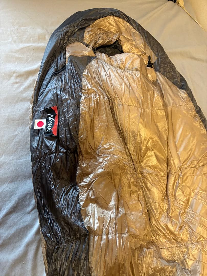 NANGA UDD BAG 630DX 寝袋・シュラフ ベージュ