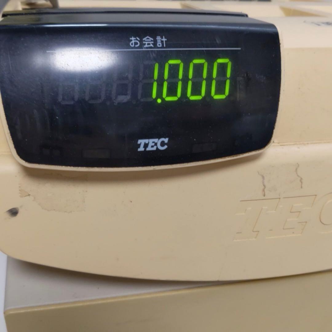 TEC テック 電子レジスターMA-500 レジ　店 舗用品