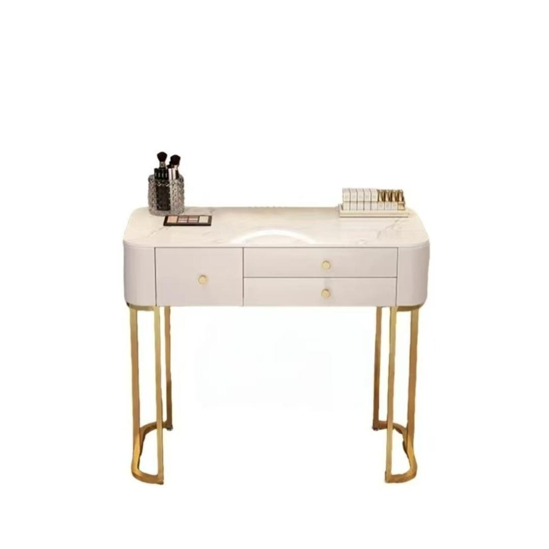 ホワイト ドレッサー 訳あり品　写真をご確認 デスクのみ J204-100-05