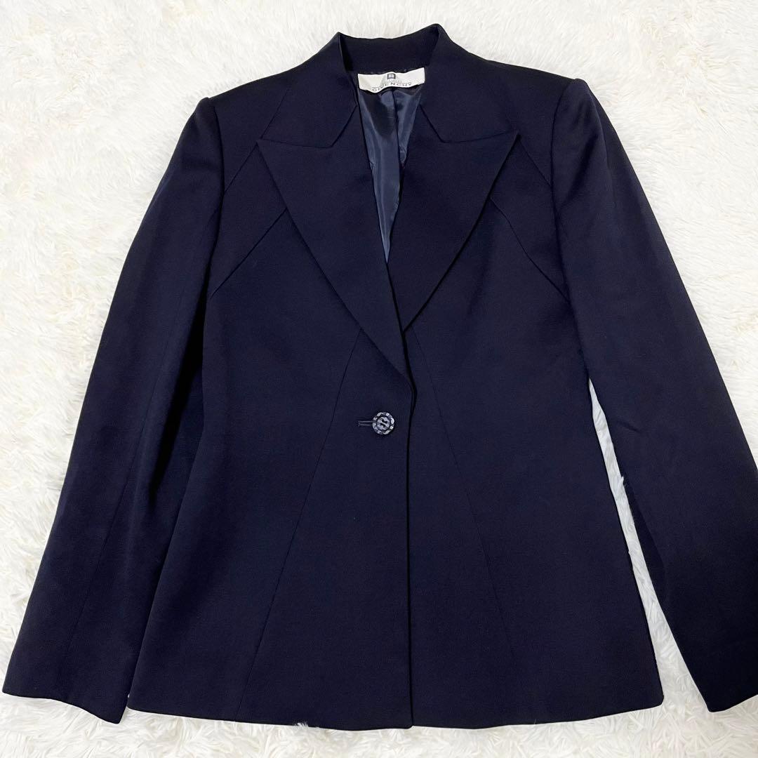 【美品】GIVENCHY セットアップ パンツスーツ ネイビー