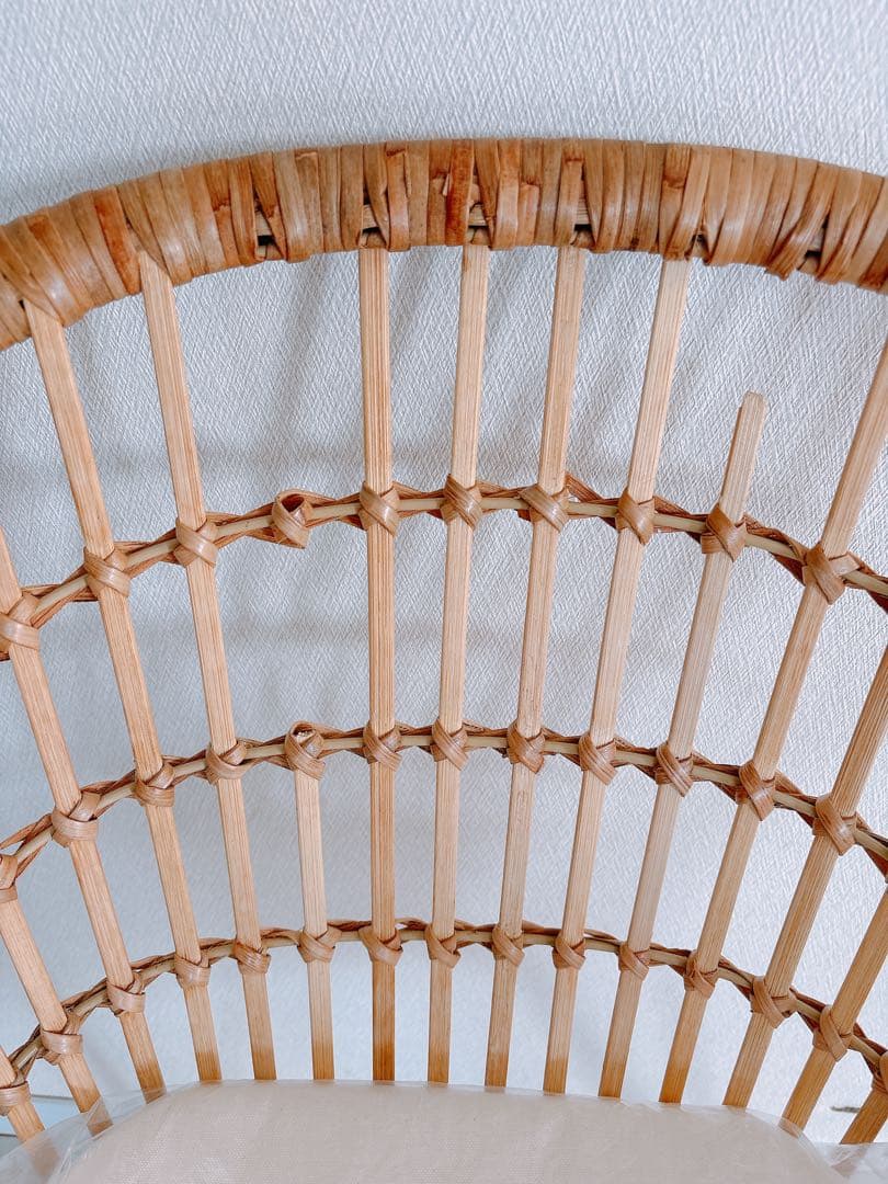 IKEAニルソーヴェ　ラタンチェア　ダイニング