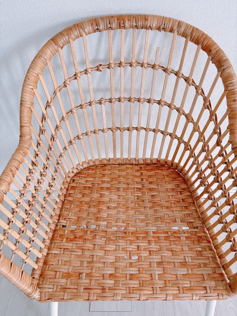 IKEAニルソーヴェ　ラタンチェア　ダイニング