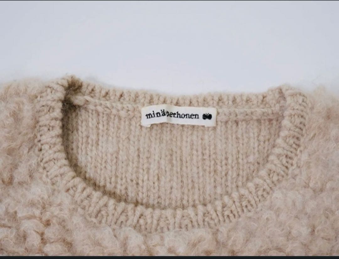 ミナペルホネン❤︎ whirlwind ❤︎ニット❤︎ウールモヘア