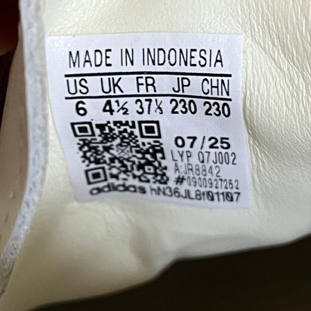 ☆美品☆adidas SANBA JR8842レディース23cm