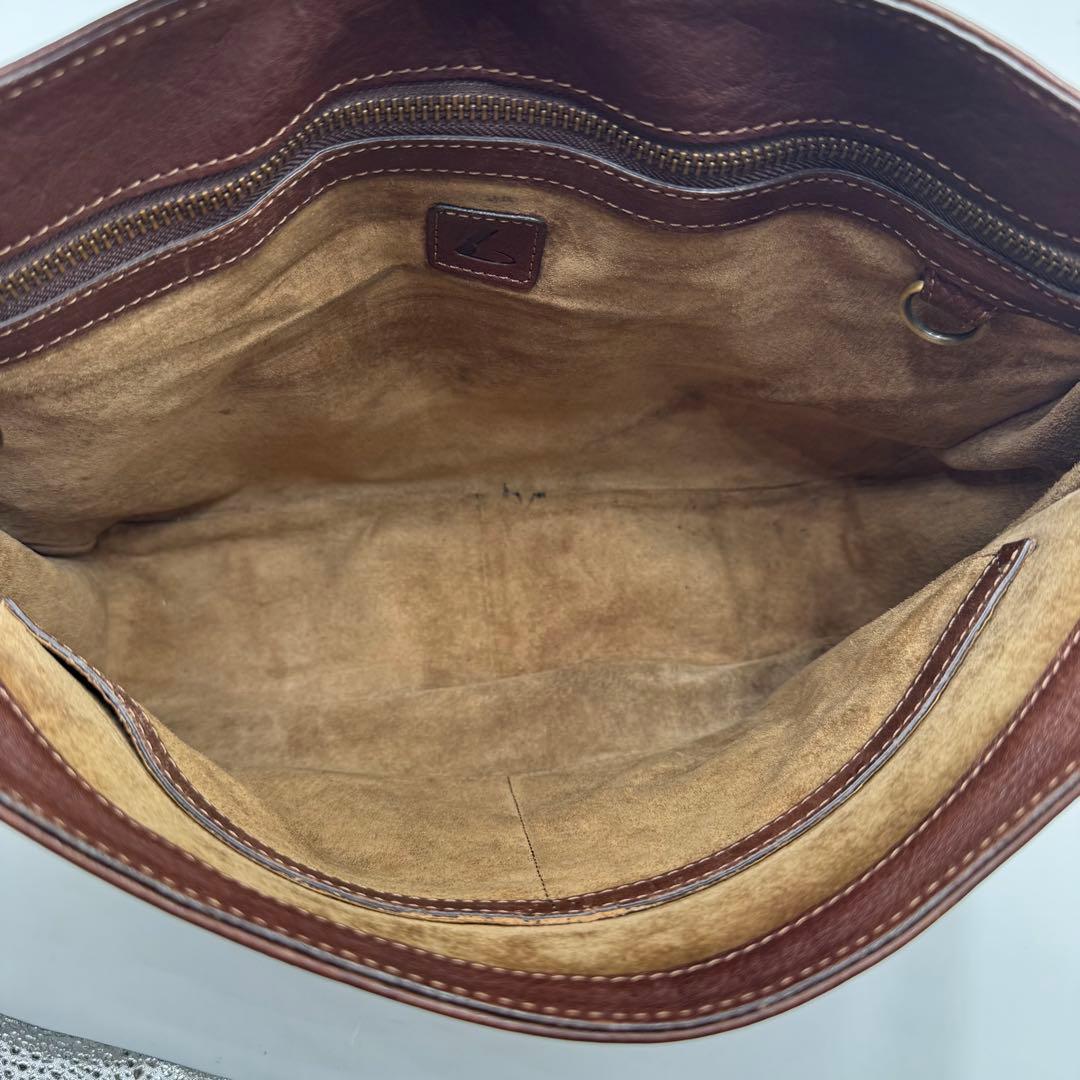 美品✨ 土屋鞄製造所 トーンオイルヌメ ショルダーバッグ レザー ブラウン