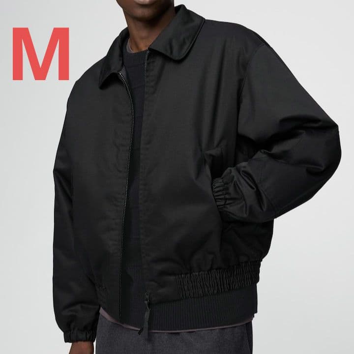 新品未使用 パフテックショートブルゾン ブラック M