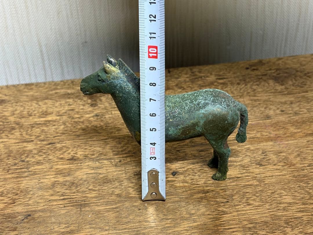 青銅製 馬の置物 約10cm