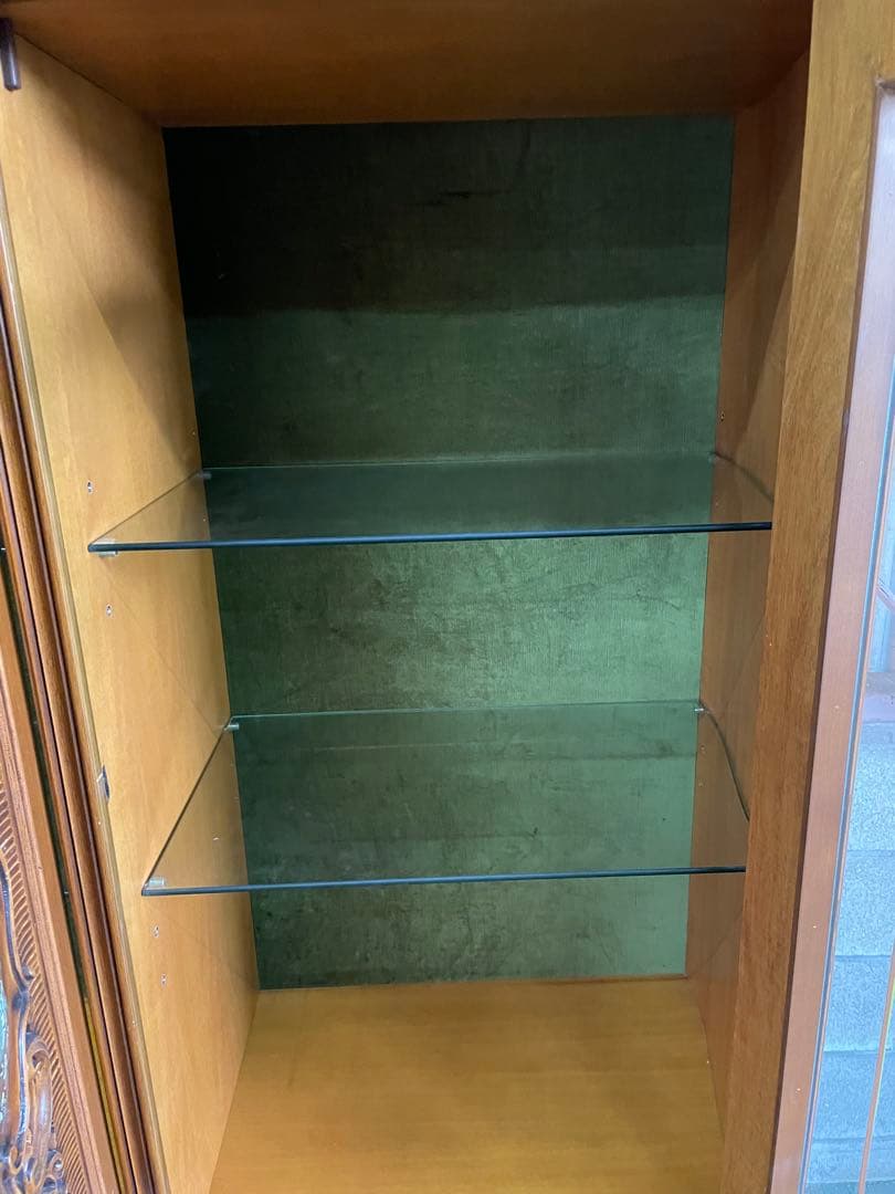 らんイタリア製　大型アンティークキャビネット