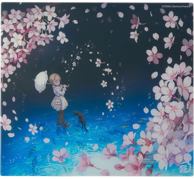 ゆ*び様 ゲーミングガラス マウスパッド 500mm x 450mm