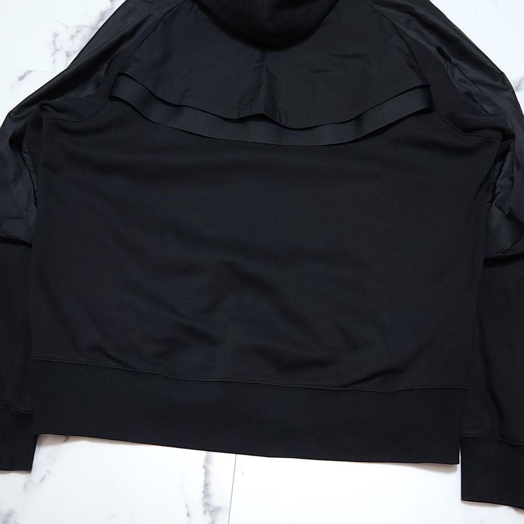 Sacai × NIKE コラボ ジップ パーカー 切替 再構築 デザイン XL