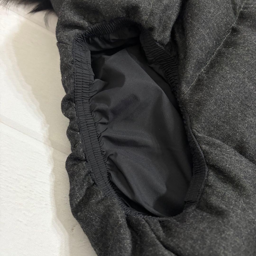 定番✨TATRAS ダウンベスト LUSERA フード ファー 03 グレー