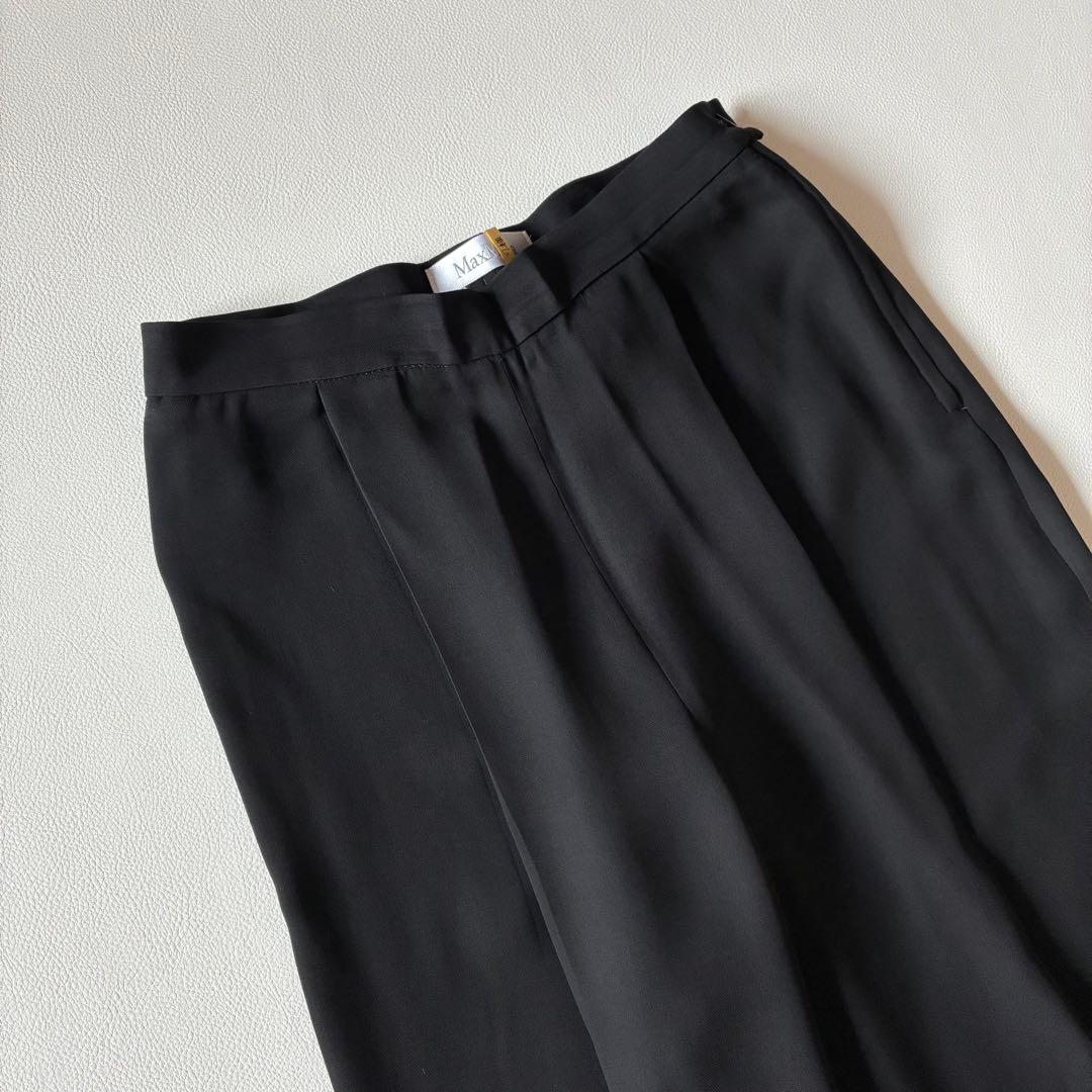 Max Mara マックスマーラ　パンツスーツ　白タグ　イタリア製　柔らか　40