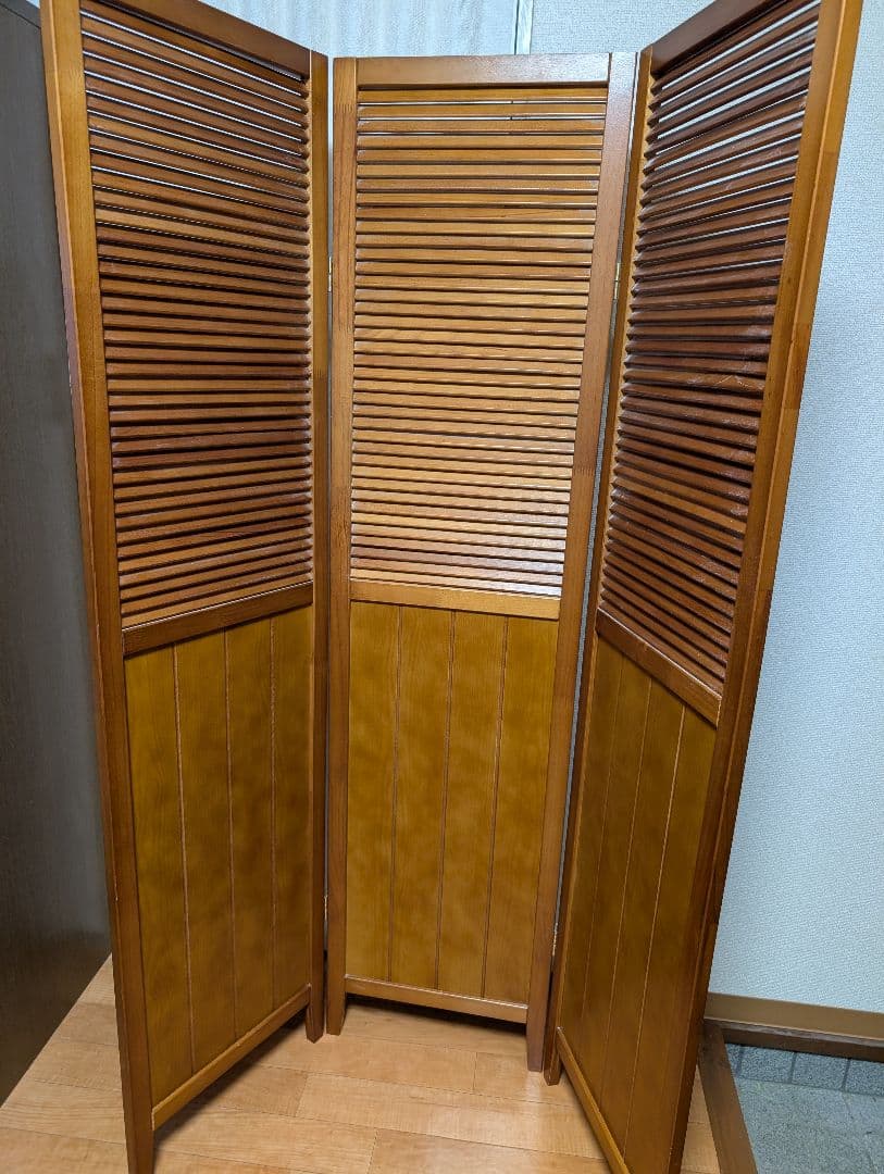 木製パーテーション 3連 高さ160cm