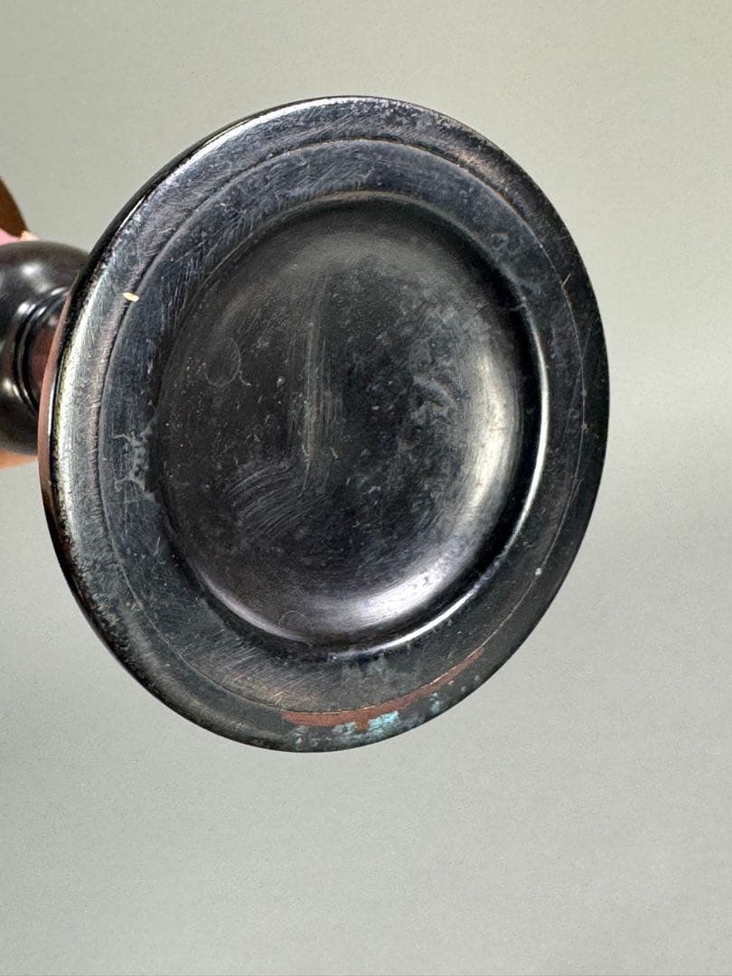 いけばな　池坊 古流　小原流　唐銅花瓶　高さ25cm 銅花器　花瓶　華道具