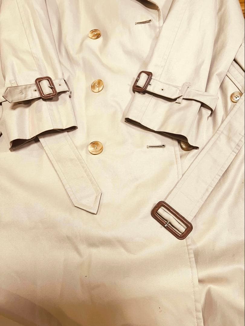 BURBERRY バーバリー トレンチコート　ロング丈　ベージュ　L相当