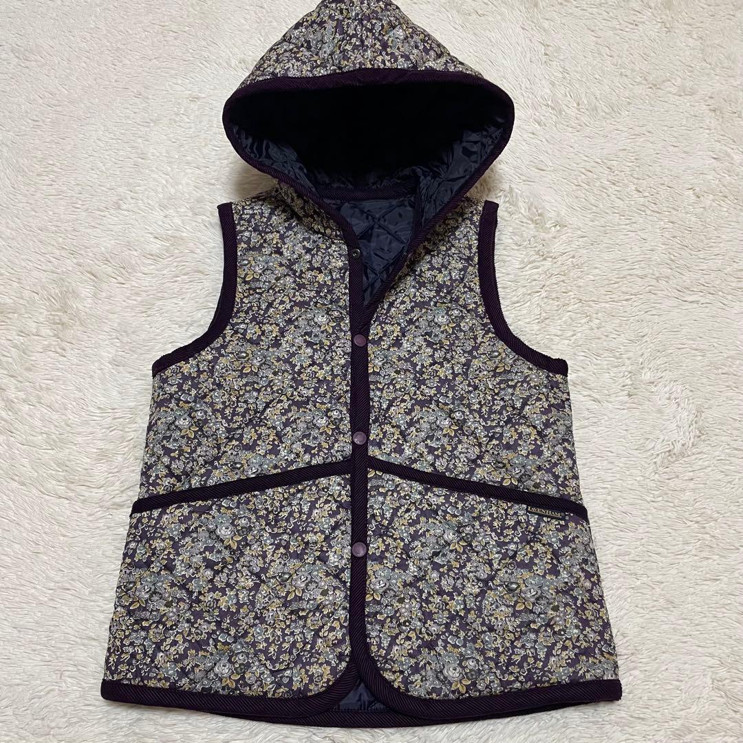 ♡美品♡ LAVENHAM ラベンハム ベスト フード リバーシブル リバティ