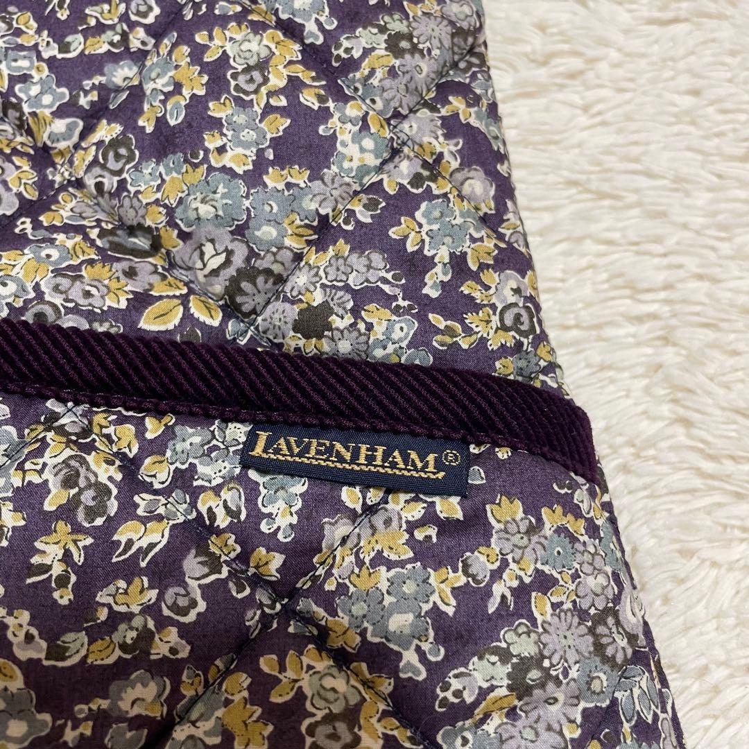 ♡美品♡ LAVENHAM ラベンハム ベスト フード リバーシブル リバティ