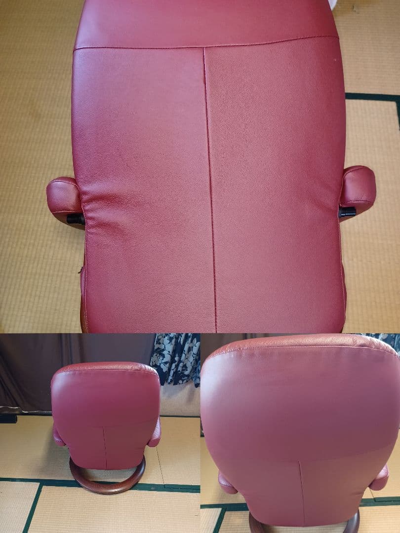 エコーネス ストレスレスチェア  本革リクライニングソファ