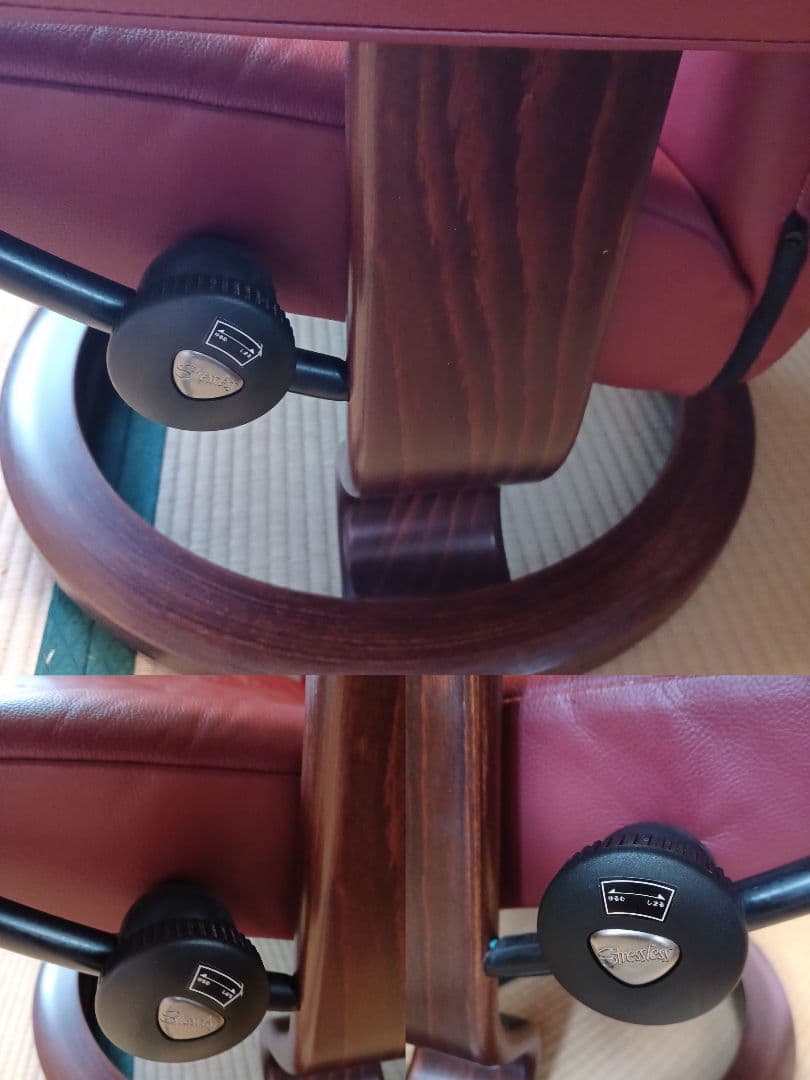 エコーネス ストレスレスチェア  本革リクライニングソファ