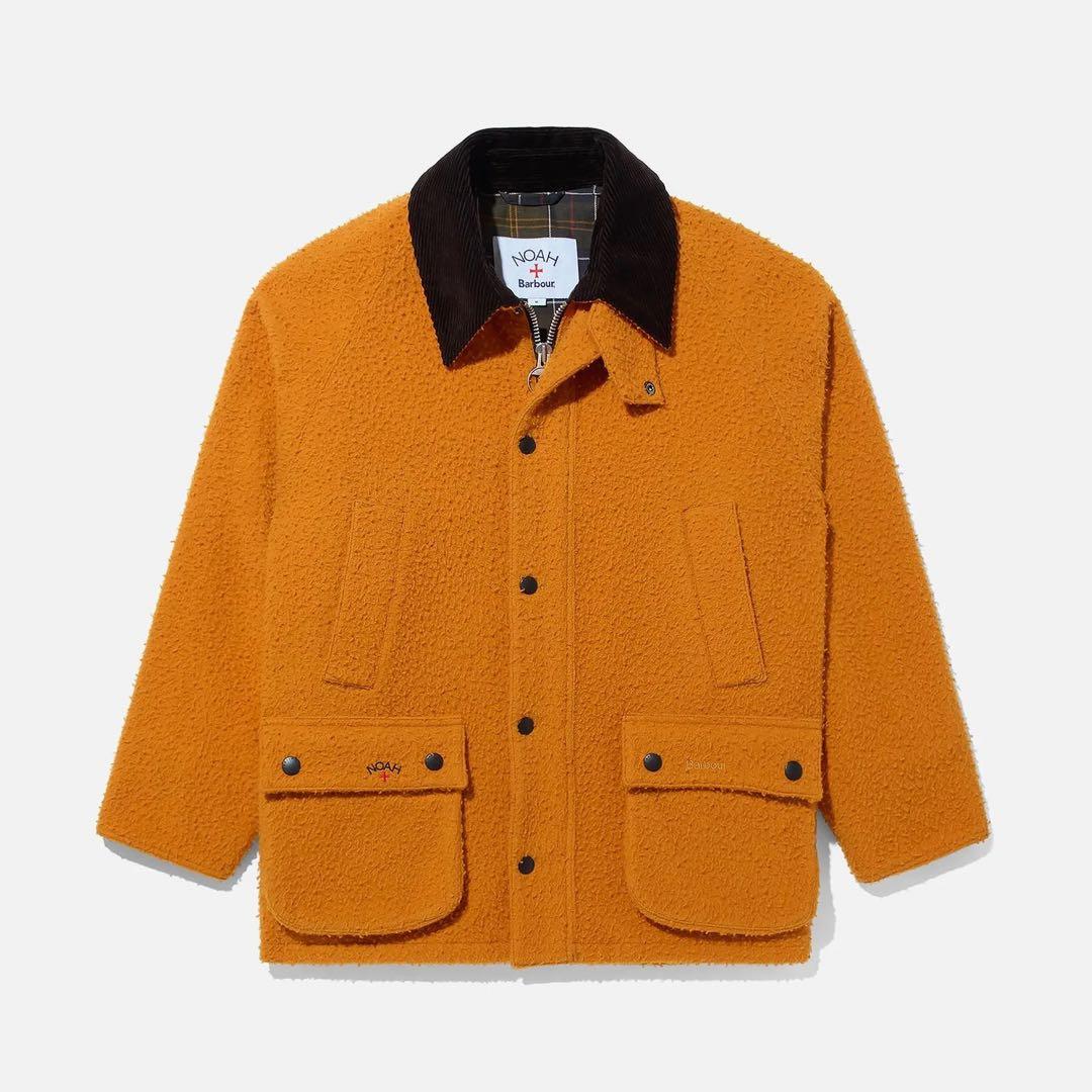 ジャケット・アウター Noah Barbour 60/40 Bedale Jacket Orange
