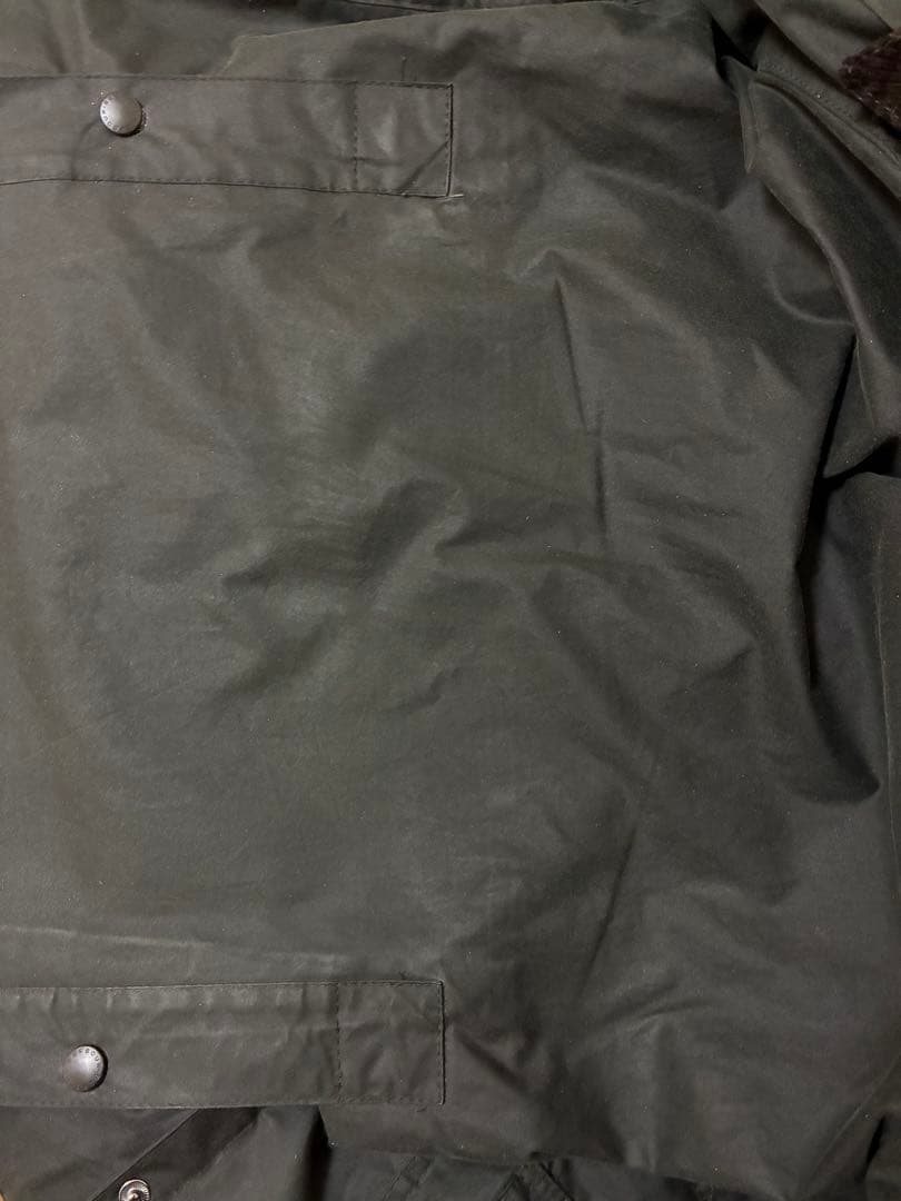 バブアー　ビデイル　ワックス　ジャケット　レギュラーフィット　セージ　38