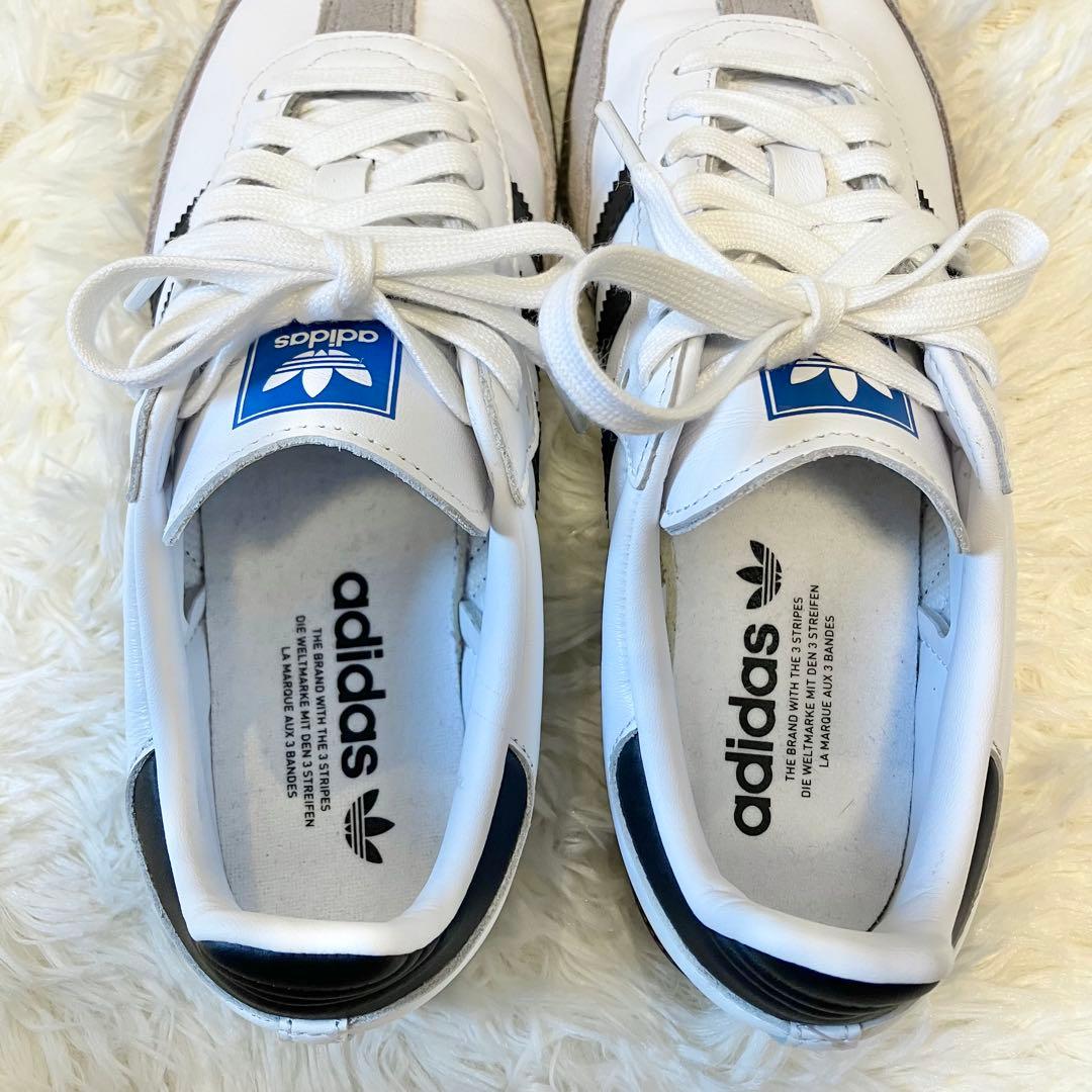 【ほぼ未使用】adidas SAMBA OG サンバ ホワイト 24.5cm