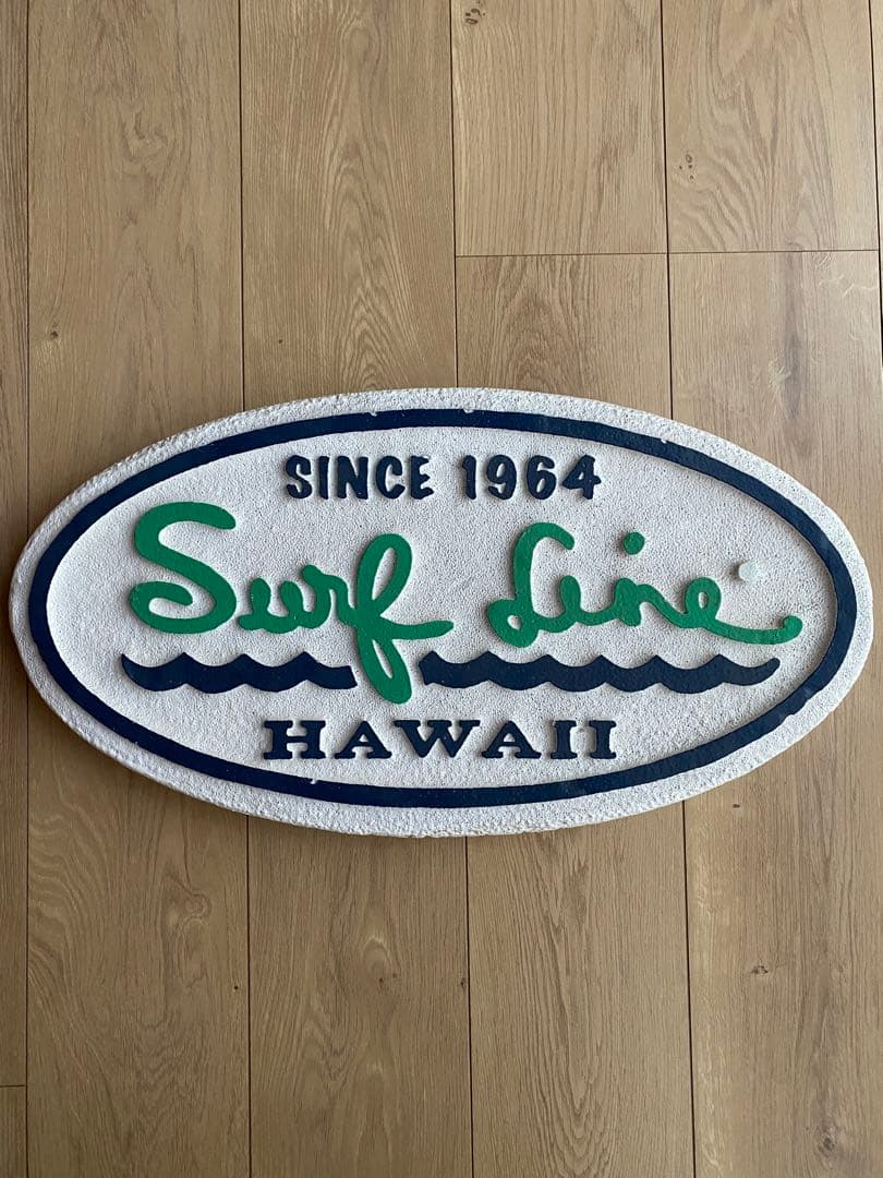 Surf Line hawai サインディスプレーボード