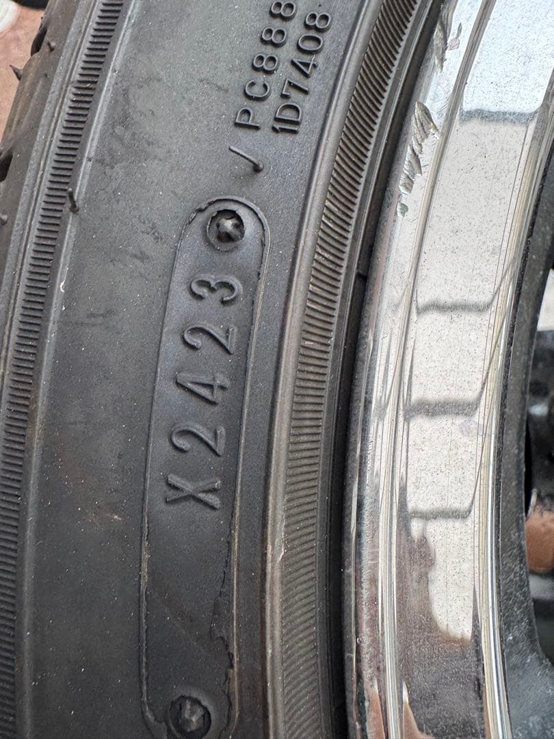 ダンロップ　4本　23年195/45/r16