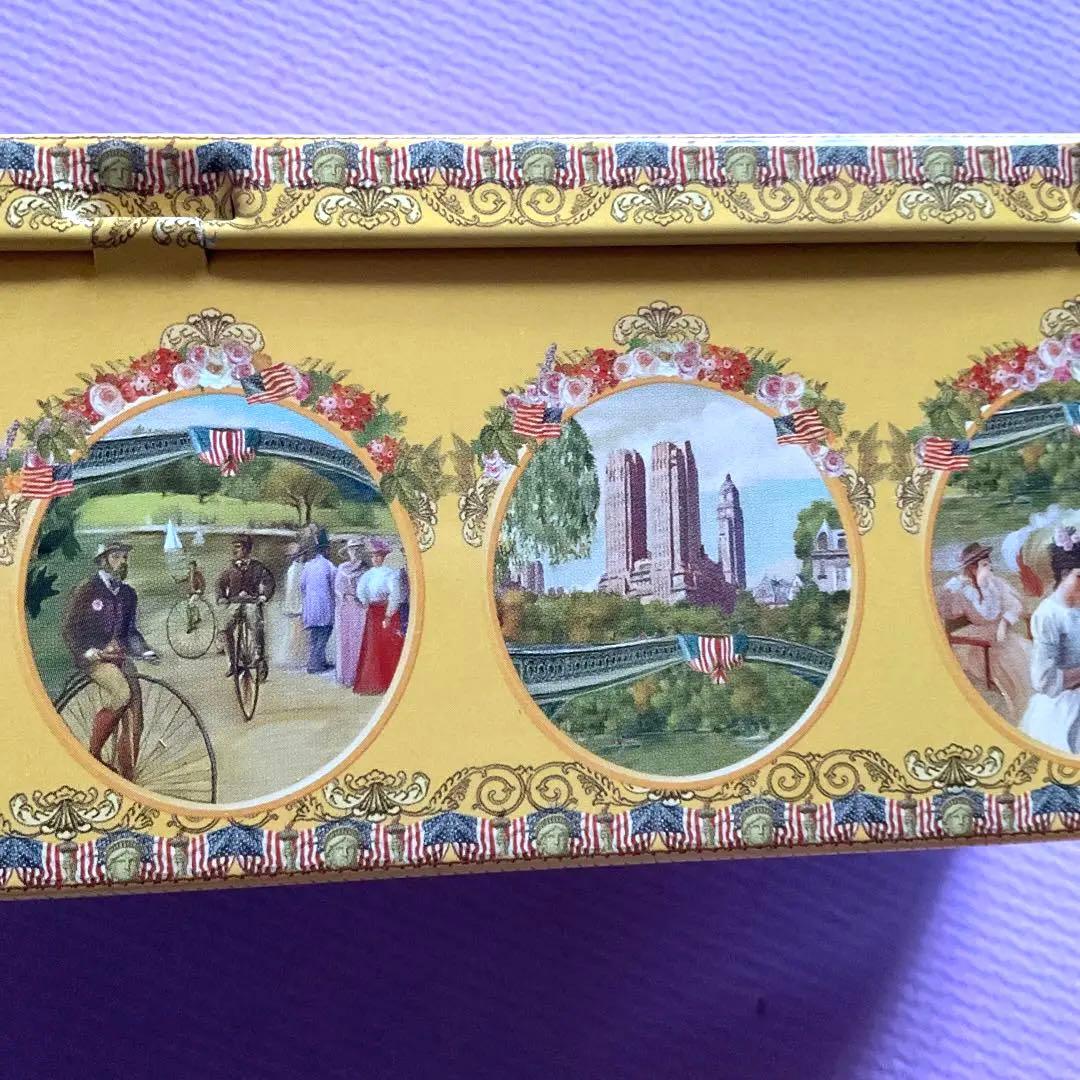 ラ・キュール・グルマンドの缶　ニューヨーク店　空き缶