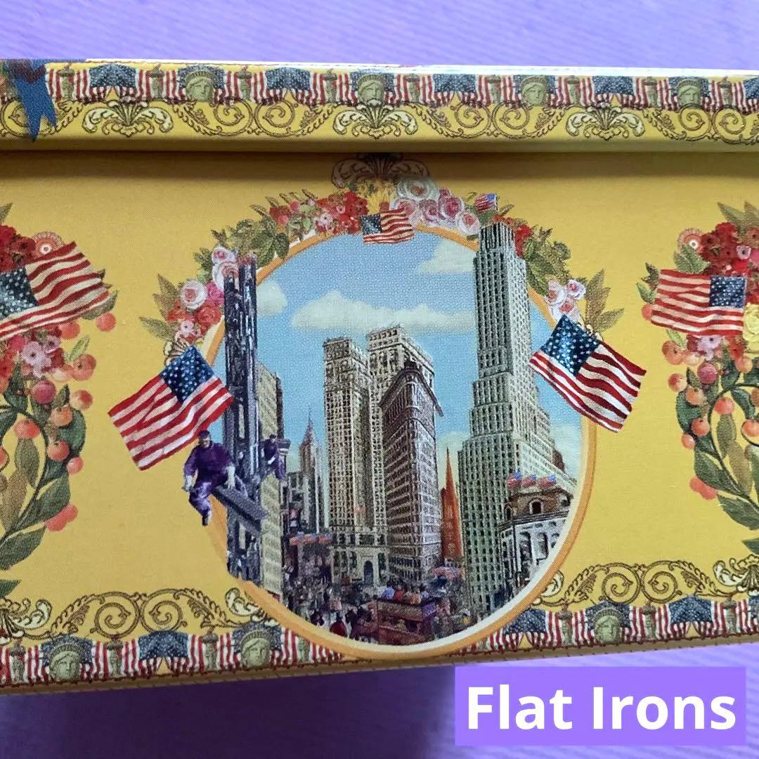 ラ・キュール・グルマンドの缶　ニューヨーク店　空き缶