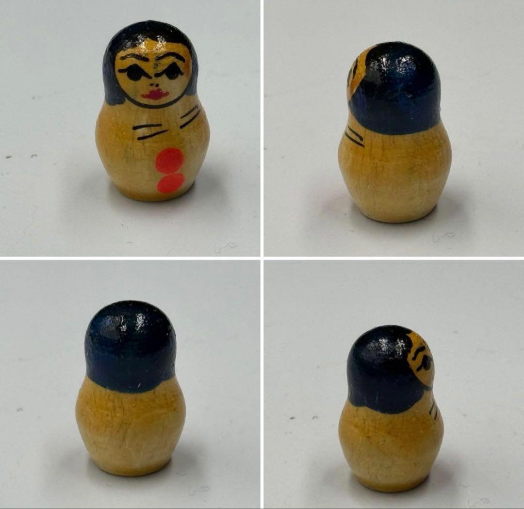 激レア❗️ソビエト時代　アンティーク　会社不明。マトリョーシカ4組。長期保存