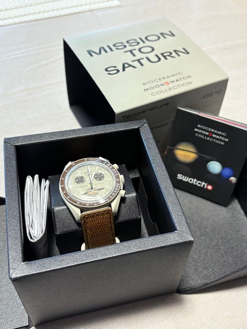 【未使用】OMEGA SO33T100 オメガ ×スウォッチ コラボ ミッション