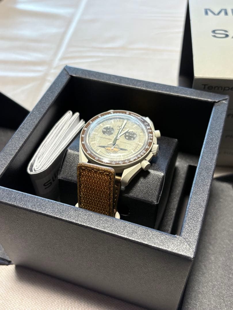 【未使用】OMEGA SO33T100 オメガ ×スウォッチ コラボ ミッション