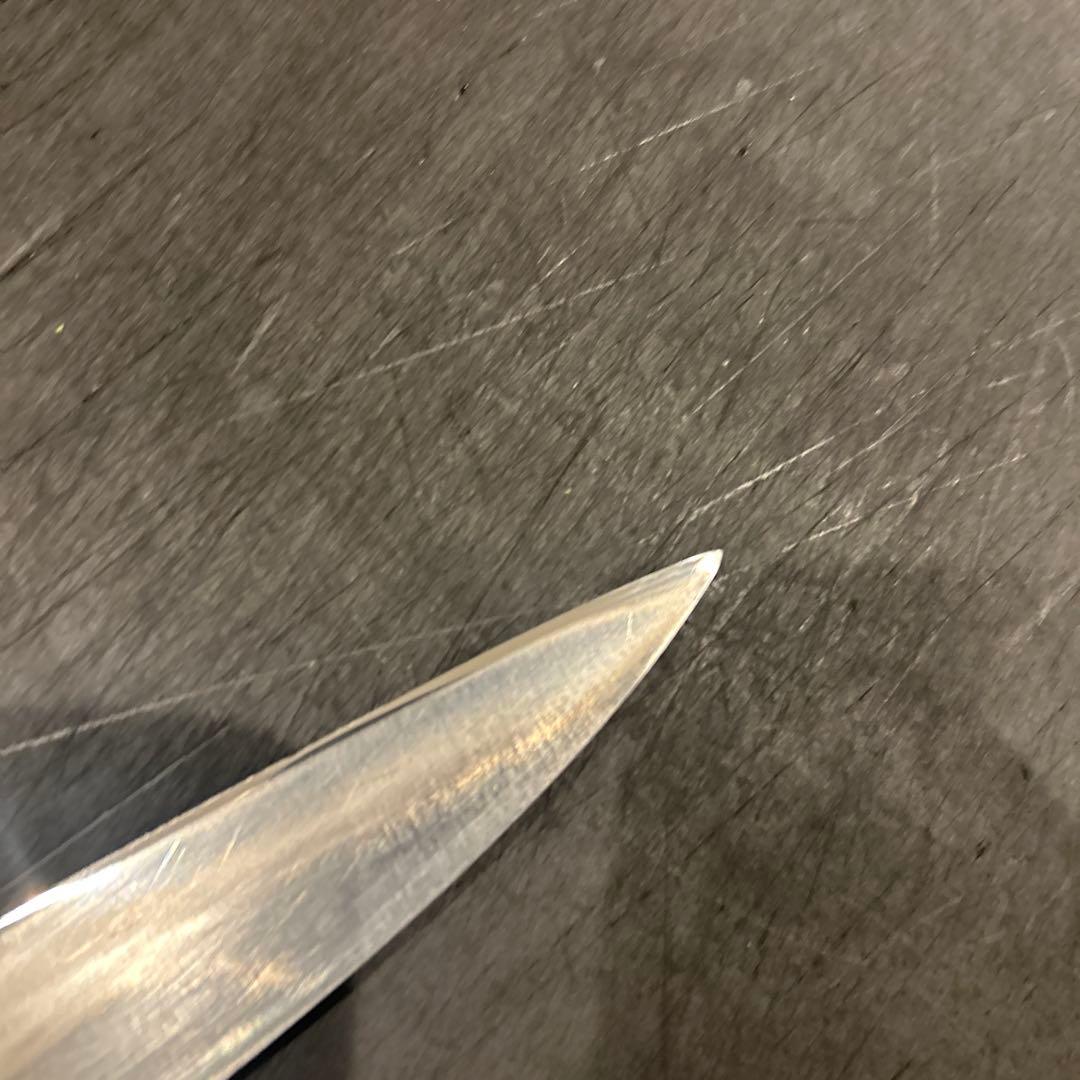 子の日スジ引き包丁白色ハンドル